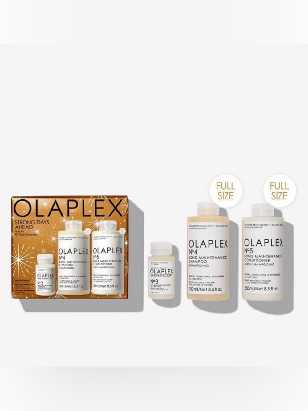 OLAPLEX Strong Days Ahead Value Set - No. 3, 4 & 5 - New in box